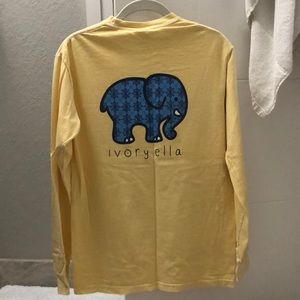 Ivory Ella long sleeve yellow shirt